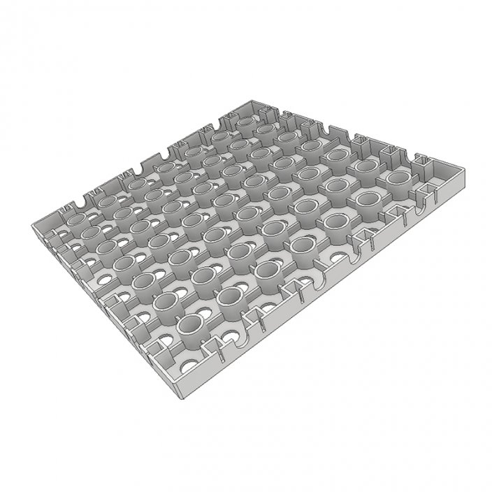 Plastic flooring - base plate