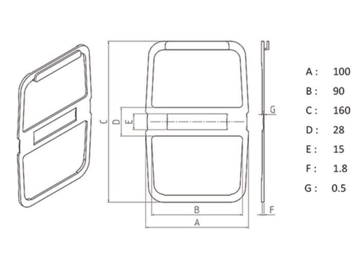 Paper Bag Handle 668.0