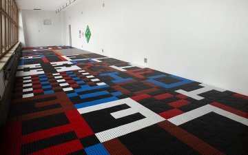 Our floor became part of a prestigious exhibition