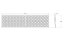 Access Ramp 16 x 140 mm - Color: White, Width: 75 cm