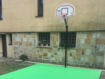 Basketball home court