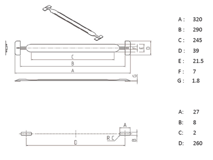 Plastic Handle One-Piece 281.0