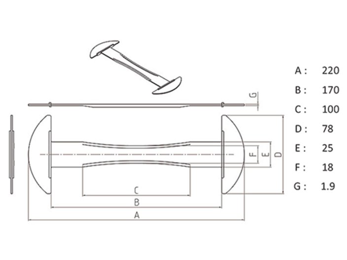 Plastic Handle One-Piece 465.0