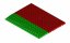 Access Ramp 16 x 390 mm - Color: Red, Width: 100 cm